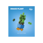 Plus-Plus Kytky Snake Plant