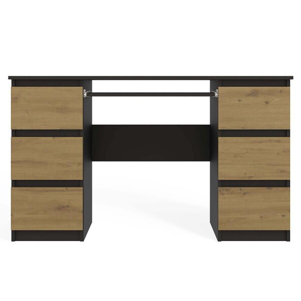 Psací stůl Kuba antracit/artisan