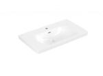 VILLEROY & BOCH - Skyla Umyvadlo, 80x46 cm, s přepadem, otvor pro baterii, alpská bílá 5A518001