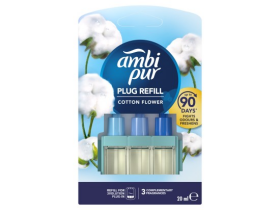 Ambi Pur Elektrický osvěžovač vzduchu s náhradní náplní Ambi Pur Cotton 20 ml