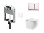 Závěsný WC set k zazdění SAT SIKOTZTOR67CR SIKOTZTOR67CR