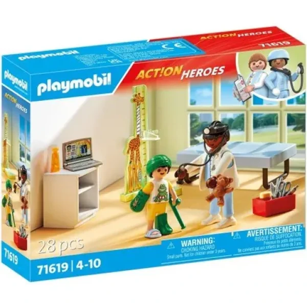 Playmobil® Action Heroes 71619 Pediatr s plyšovým medvídkem