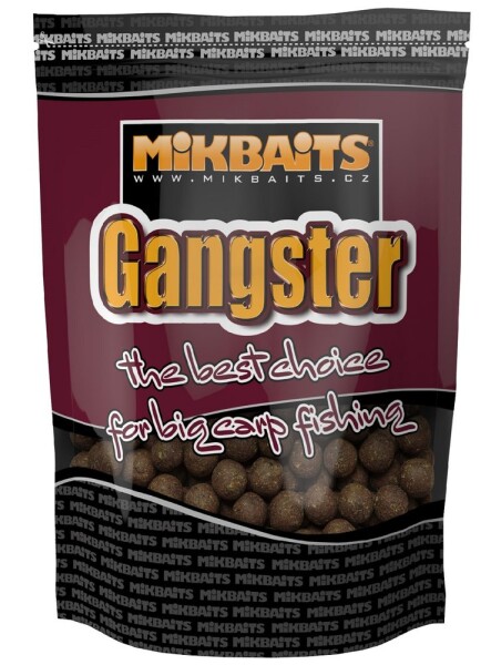 Mikbaits Boilie Gangster GSP Black Squid - 24mm 2,5kg,Mikbaits Boilie Gangster GSP Black Squid - 24mm 2,5kg