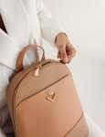 Elegantní městský batůžek VUCH Filipa Divide Beige, béžový