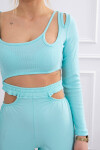 Set s top halenkou mint UNI