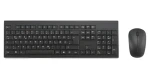 Kensington KM150 EQ černá / Bezdrátový set klávesnice a myši / DE layout / 2.4 GHz / membrána / AES 128-bit (K75562DE)