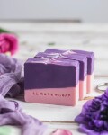 Almara Soap Přírodní mýdlo Spring Melody, fialová barva