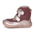 Dívčí zimní barefoot boty PRO-tex Protetika - NUT PINK - 21
