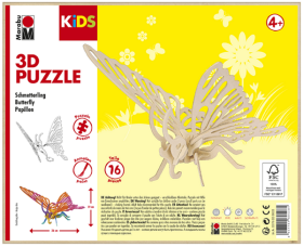 Marabu KiDS 3D Puzzle - Butterfly