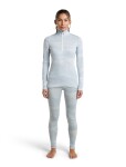 ICEBREAKER Wmns Merino 260 Tech Vertex LS Half Zip Chillwave, Snow/Zinc Blue/J (vzorek) velikost: S