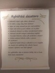 Pergamen rybářské desatero