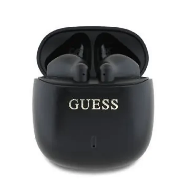 Guess Printed Classic Logo TWS Bezdrátová Sluchátka Black (57983122039)