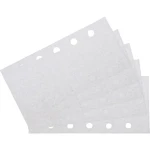 Makita E-19641 / Brusný papír na dřevo kov / suchý zip / Zrnitost 80 / Rozměry 93x185 mm / děrovaný / 10 ks (E-19641)