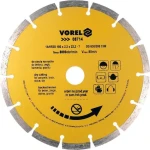 Vorel Kotouč diamantový řezný segmentový 180x22,2 mm / Řezný kotouč / Suché řezání