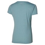 Mizuno Dámské sportovní tričko Impulse Core Tee modré Cloud Blue - Běžecké tričko Mizuno Impulse Core Tee J2GAC22104 Velikost textilu: S