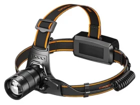 Superfire HZ01 černá / Čelovka / UV LED / 520 lm / USB-C (HZ01)