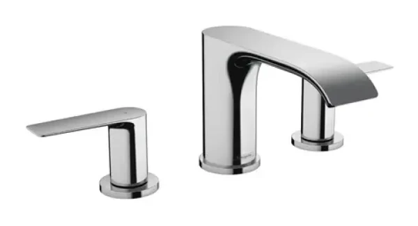 Hansgrohe Vivenis - Umyvadlová baterie s výpustí | 3-otvorová instalace | EcoSmart | chrom (75033000)