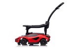 Mamido Dětské odrážedlo auto s vodící tyčí Lamborghini Sian červené