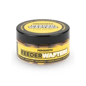 Mikbaits Wafters Feeder Sladká kukuřice / Vyvážené boilies / 8+12 mm / 100 ml