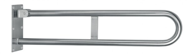 NOVASERVIS - Úchyt dvojitý sklopný 572 mm kartáčovaná nerez R66550,4