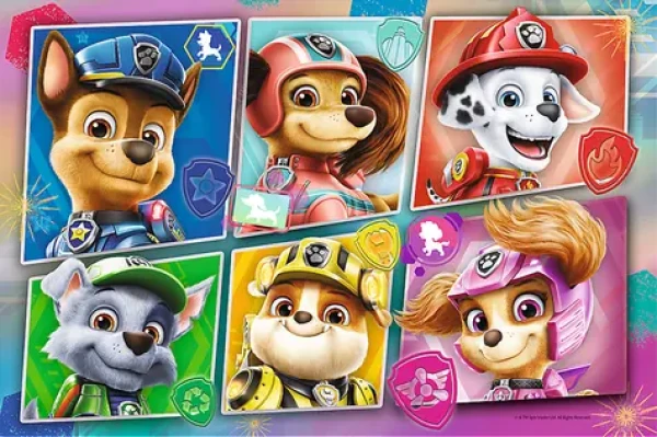 Trefl - Puzzle - Tlapková patrola ve filmu: Přátelé připraveni k akci