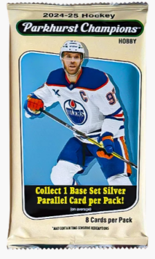 Hokejové karty NHL 2024-25 Upper Deck Parkhurst Champions Hockey Hobby balíček