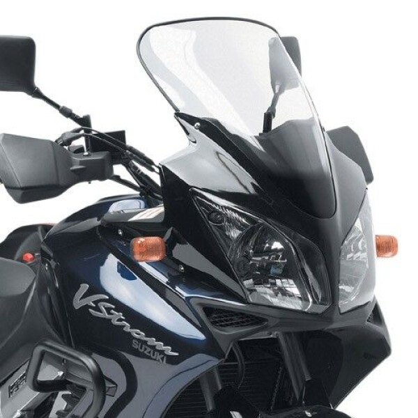 D255St plexi čiré Suzuki DL 1000 V-Strom (02-03), vxš600x375mm, o 160 mm vyšší než orig.
