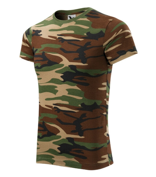 Camouflage tričko unisex camouflage brown 2XL