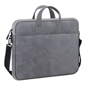 Defender SOLID šedá / Taška na notebook / 15,6" / ekokůže (26088)