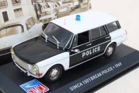 Simca 1501 Break Police Policie 1969 IXo Altaya 1:43 E040 NEW02