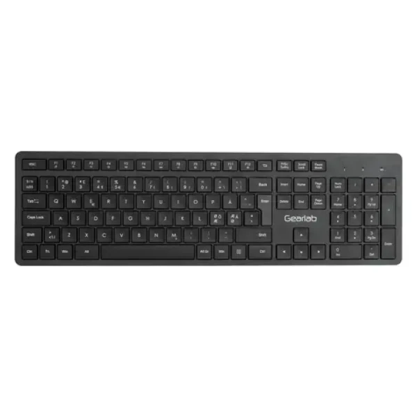 Gearlab G220 černá / bezdrátová klávesnice / USB / Nordic Layout (GLB212102)