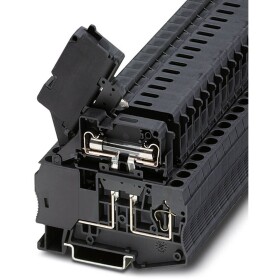 Phoenix Contact ST 4-HESILA 250 (6,3X32) 3038778 jisticí řadová svorka Pólů: 2 0.08 mm² 4 mm² černá 50 ks