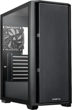 Chieftec AS-02B-TG-OP černá / Skříň / Midi Tower / Tvrzené sklo / ATX / USB-C (AS-02B-TG-OP)