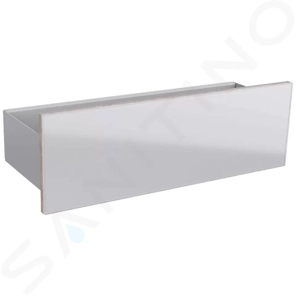 GEBERIT - Acanto Nástěnná polička 450x148 mm, pískově šedá 500.617.JL.2