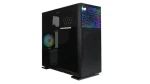 InWin N515 černá / E-ATX / 2x USB-A 3.2 / 1x USB-C 3.2 / 1x 120mm / bez zdroje / průhledná bočnice / displej (IW-CS-N515BLK-1AL120)