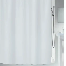 Spirella MAYA sprchový závěs 180 x 180 cm bílý / polyester (7610583105592)