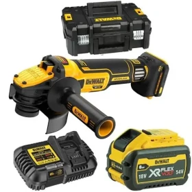DeWalt DCG409VST1 / Aku úhlová bruska / 125mm / 18V54V XR / 1x 6.0 Ah (DCG409VST1)