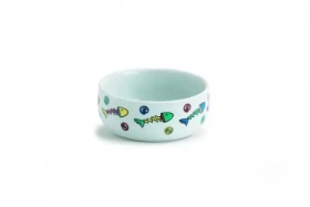 Beeztees Miska s dekorací porcelánová 11cm