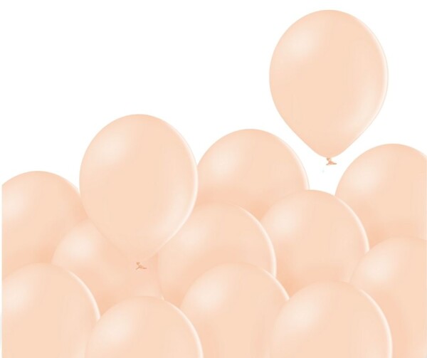 Balónky světle broskvové 453 - 100 kusů Balonky.cz Balónky světle broskvové 453 - 100 kusů Balonky.cz