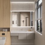 Erga Evelyn, LED zrcadlo 120x80cm, 3105 lm, 6500K, zadní osvětlení, ERG-V01-119-1280-00