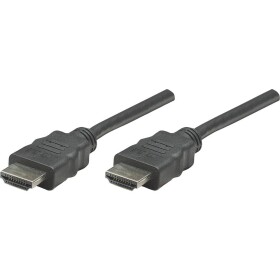 Manhattan HDMI kabel Zástrčka HDMI-A, Zástrčka HDMI-A 7.50 m černá 353274 4K UHD HDMI kabel