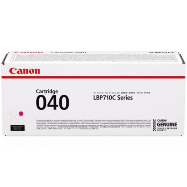 Canon TONER CRG-040M purpurová pro i-SENSYS LBP710Cx, LBP712Cx, LBP7780Cx (5400 str.) - originální EDF_1002634