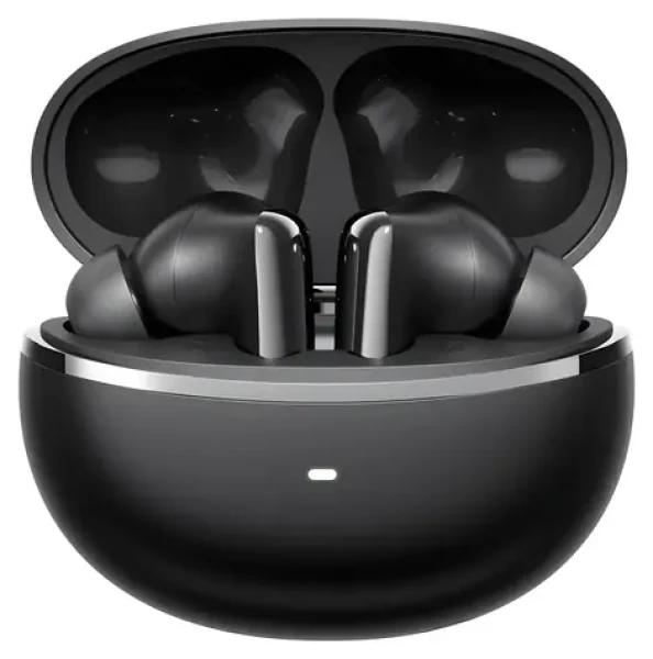 QCY MeloBuds N70 Lite černá / Sluchátka / ANC / LDAC / Bluetooth 6.0 / IPX5 / výdrž 50 h (HT18 Lite Black)