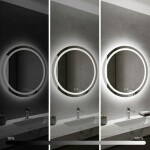 REA - Zrcadlo LED SOFT 90 HOM-00206