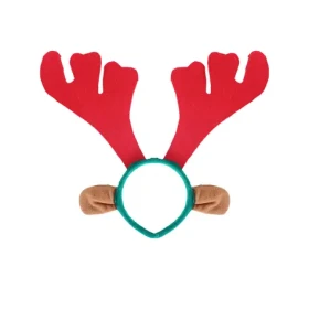 Rappa Vánoční čelenka sob s ušima