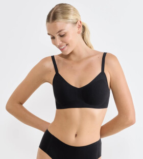 Dámská podprsenka ZERO Feel Pure Soft bra - BLACK - černá 0004 - SLOGGI BLACK M