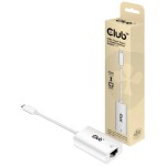 CLUB3D CAC-1519 síťový adaptér USB-C na RJ-45 bílá / 1Gbps (CAC-1519)