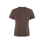 CRAFT W Triko PRO Trail SS 2 hnědá - Běžecké tričko CRAFT PRO Trail SS 2 - hnědé Velikost textilu: M