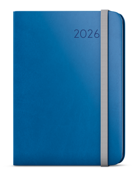 Týdenní diář 2026 Baloušek A5 Zoro - Flexi modrá