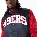 New Era Pánská bunda San Francisco 49ers NFL Satin Bomber Velikost: S
